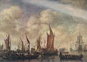VLIEGER, Simon de Visit of Frederick Hendriks II to Dordrecht in 1646  jhtg USA oil painting reproduction
